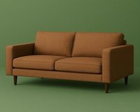 Brown sofa angle 2