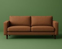 Brown sofa angle 4